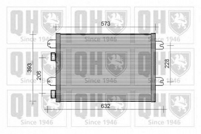 QUINTON HAZELL qcn372 -  Конденсатор, кондиционер